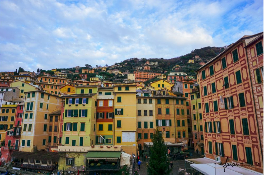 Italy- Camogli Skyline 2