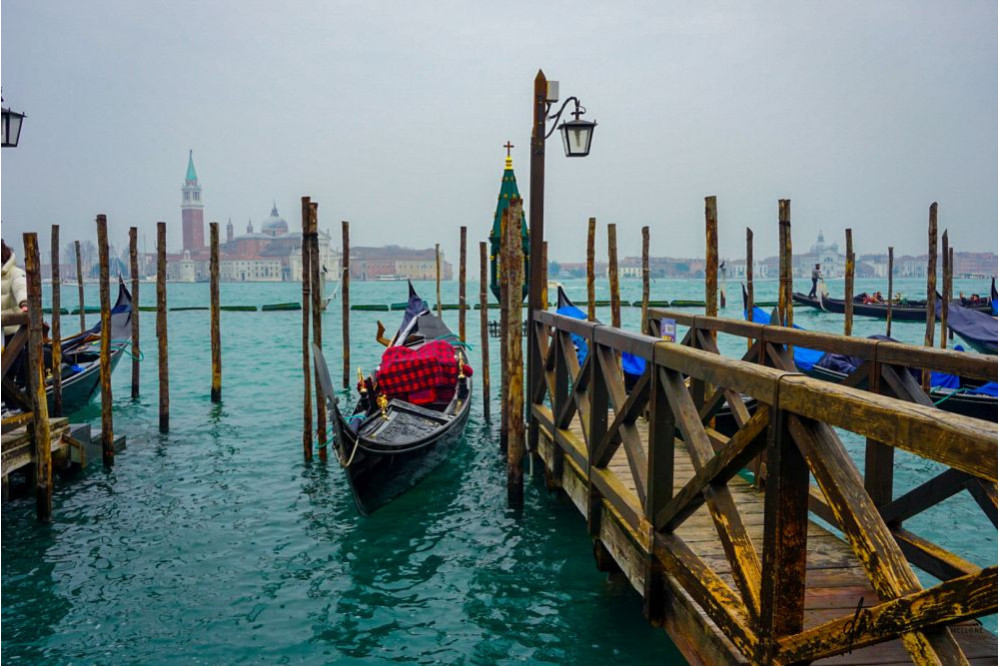 Italy- Venice Gondolas 1