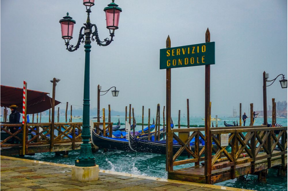 Italy- Venice Gondolas 4